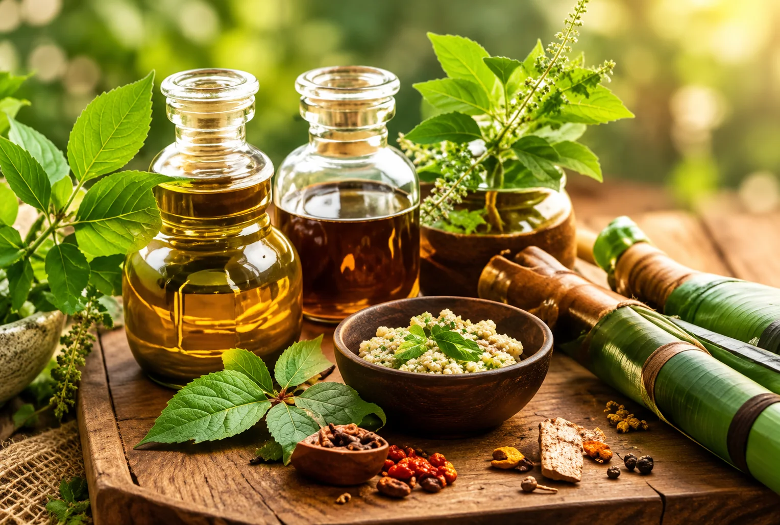 Ayurvedic Philosophy & Oils